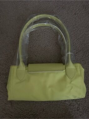 Longchamp Lime Yellow Shoulder Bag